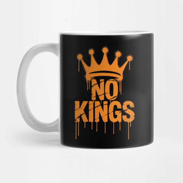 No-kings-in-america by Creatifly Graphic Tees